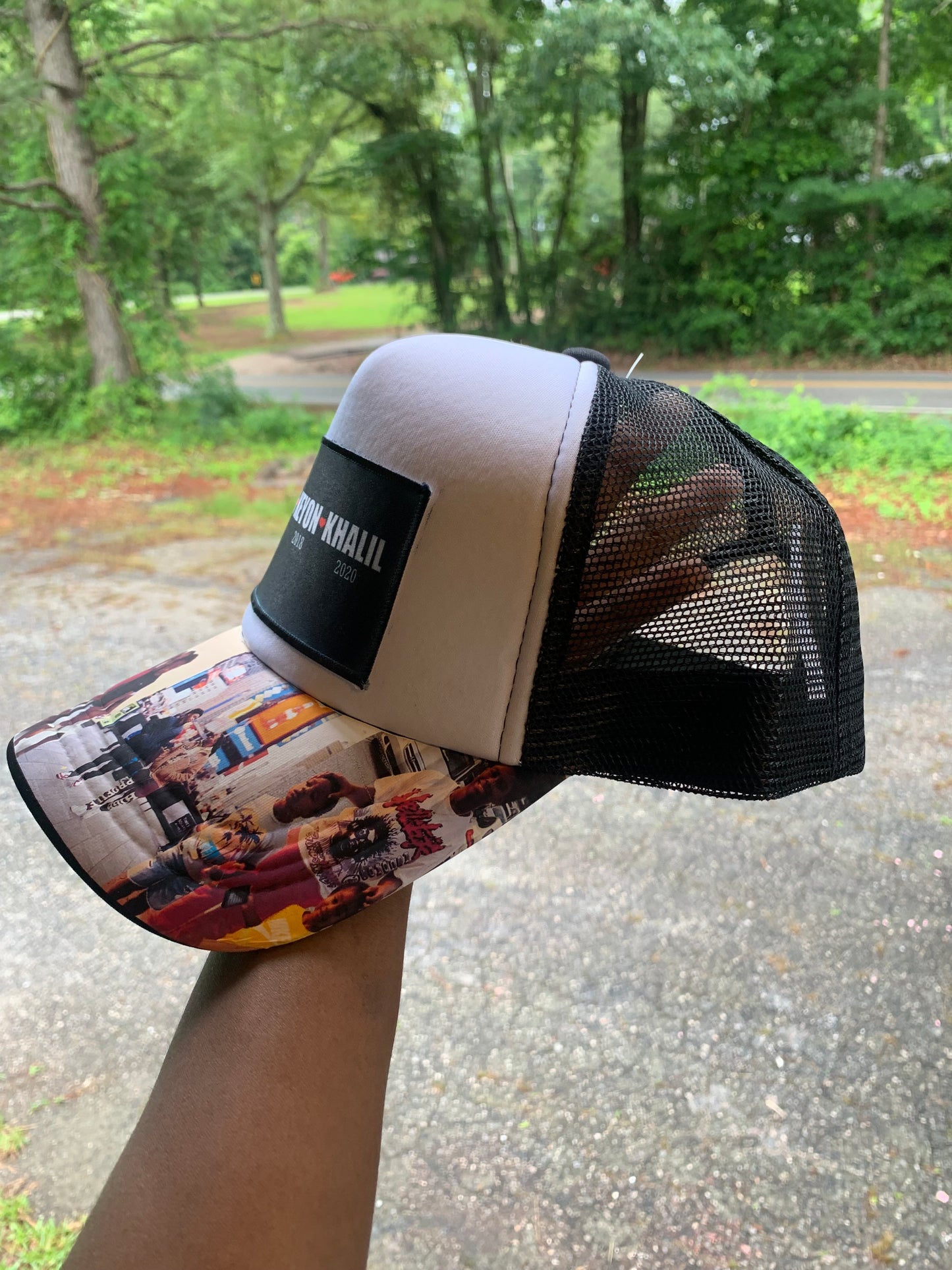 Custom Trucker Hat and Wallet