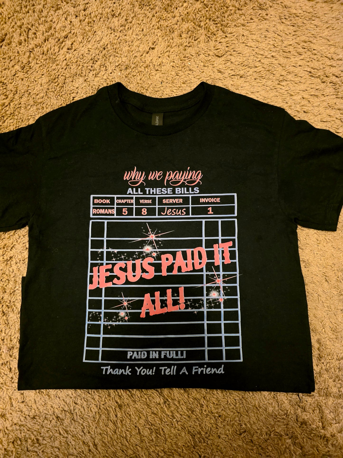 Jesus Paid It All Tees