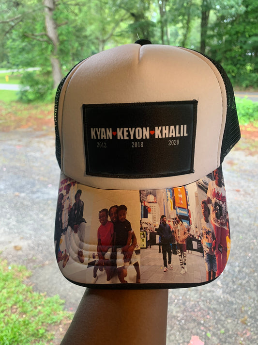 Custom Trucker Hat and Wallet