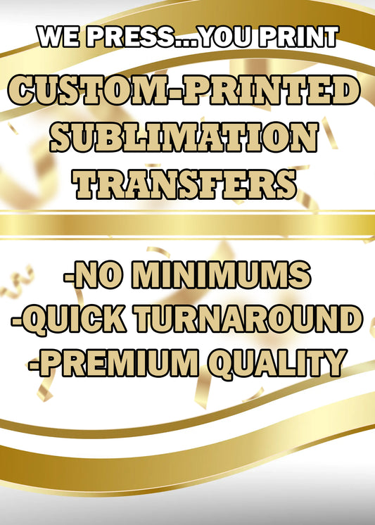Sublimation 3D Prints