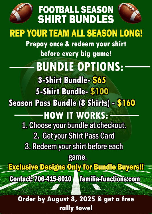Football Season Shirt Bundle