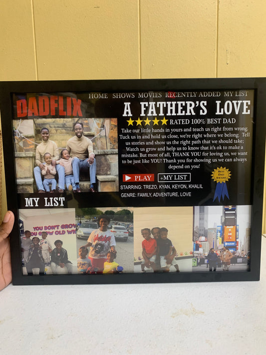 Custom Father's Day Frame