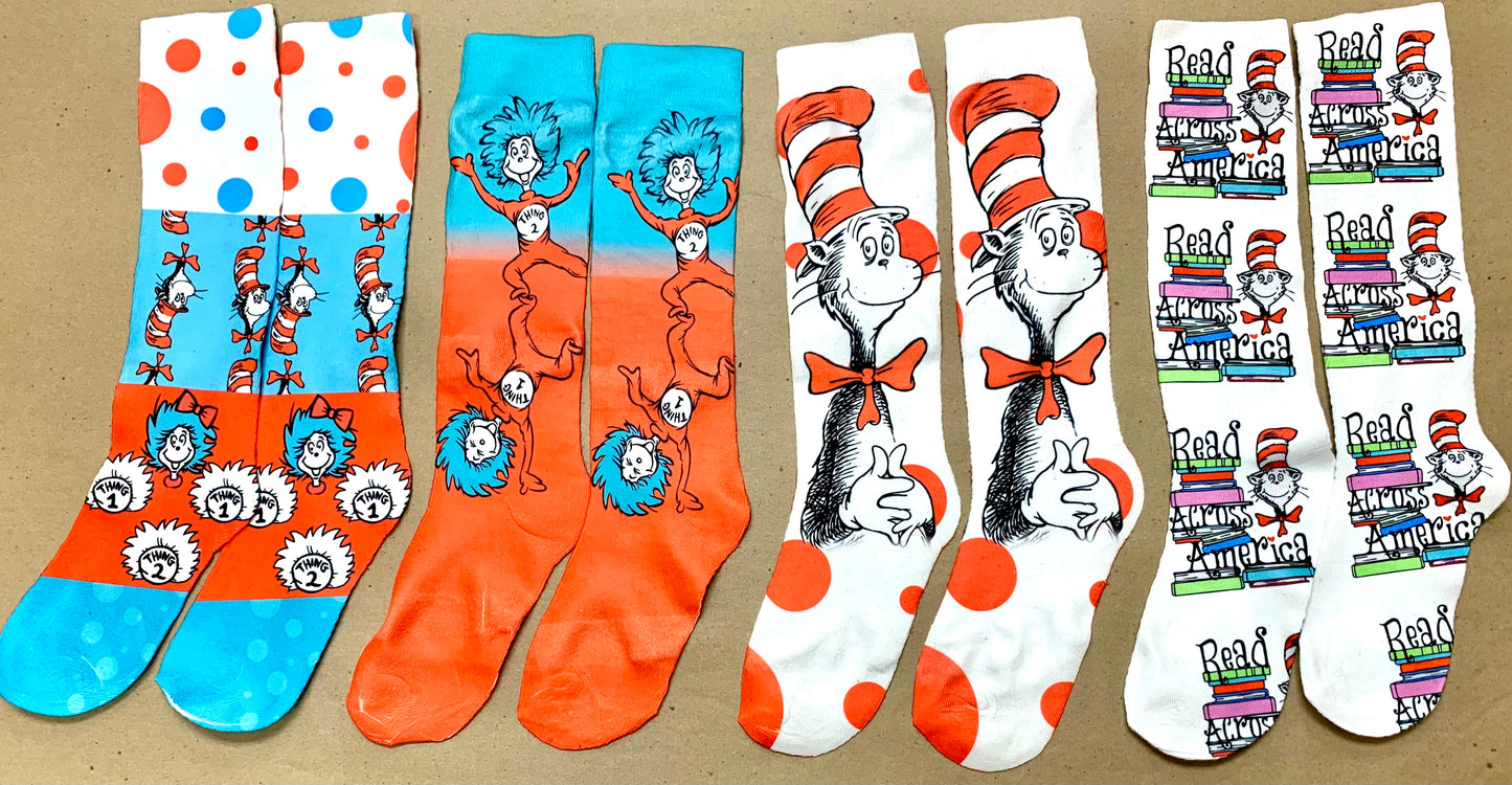 Read Across America Shirt and Sock Combo