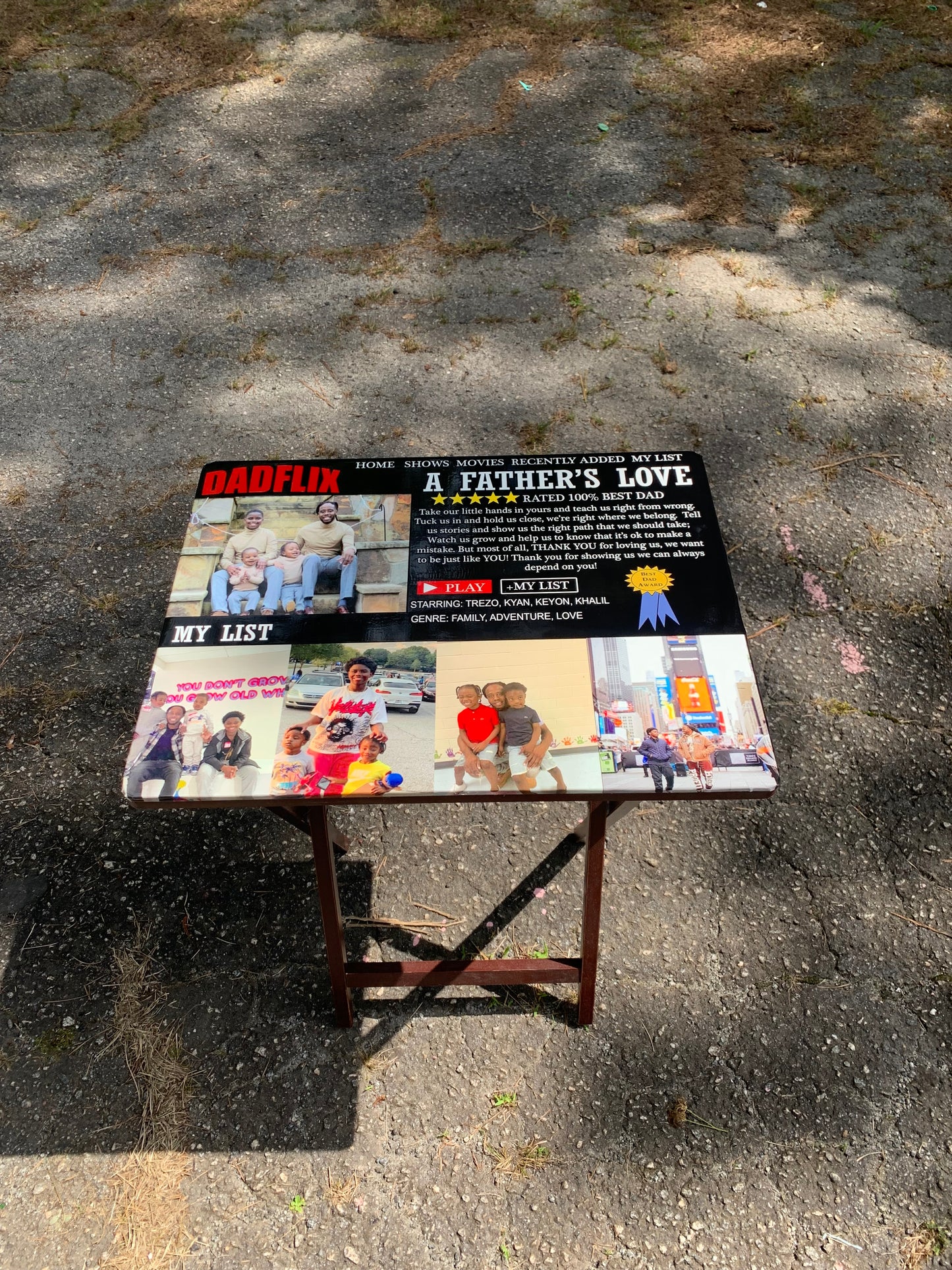 Custom TV Tray Tables